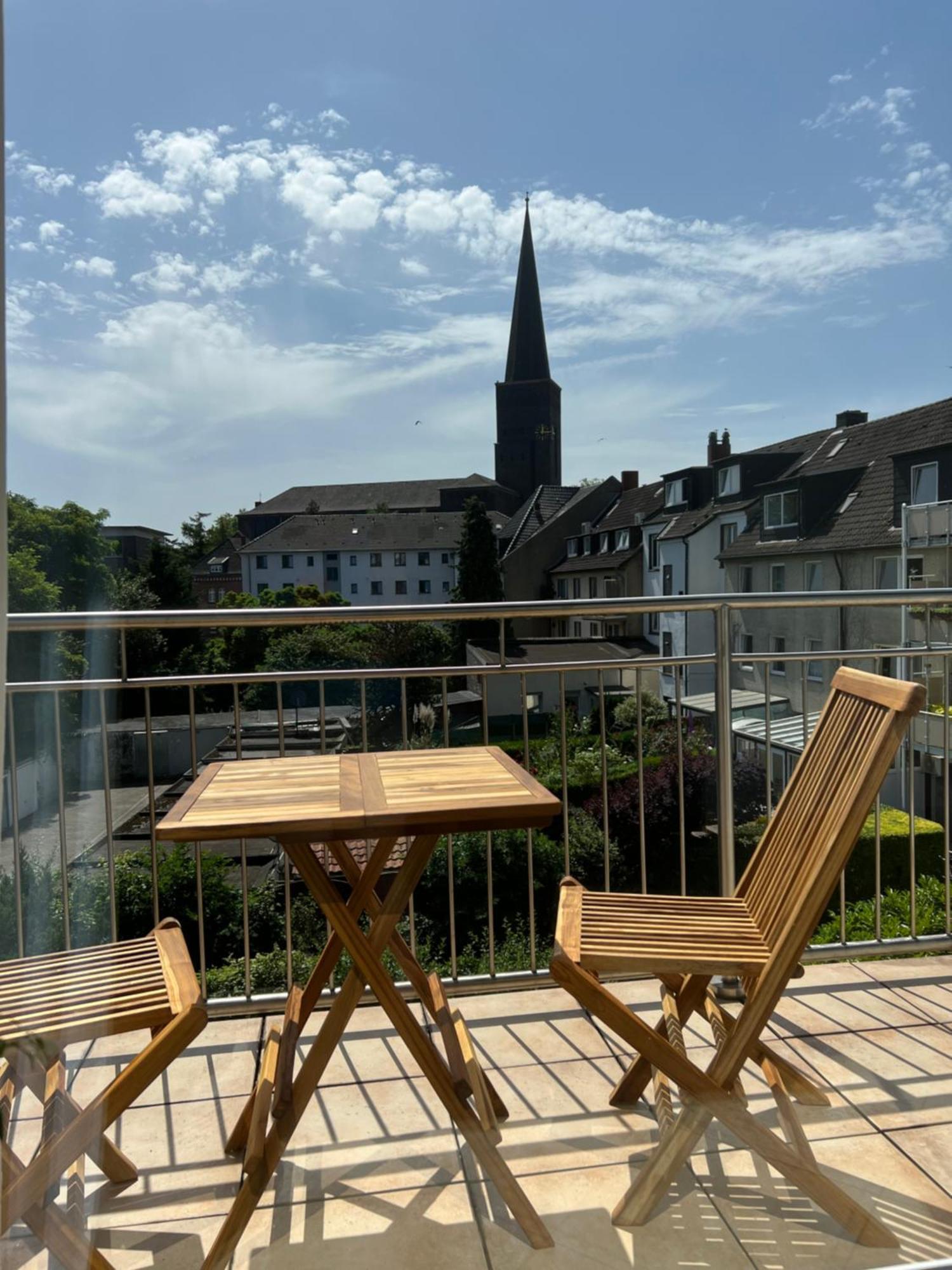 Lichtdurchflutetes Appartement Im Zentralen Ruhrgebiet Bottrop Bagian luar foto